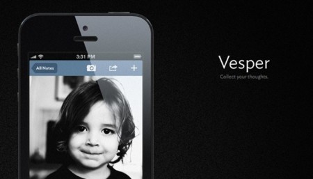 Vesper, una nueva app de notas para iOS que llega de la mano de John Gruber