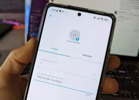 Bizumアプリから送金する