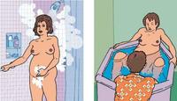 La bañera antes del parto favorece el nacimiento 