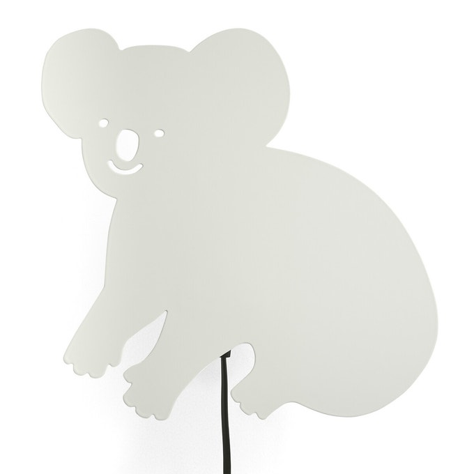 Aplique infantil de metal Koala