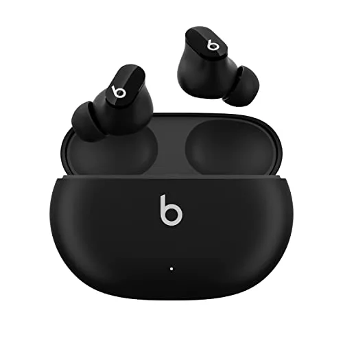 Beats Studio Buds – Auriculares intraurales Totalmente inalámbricos con cancelación del Ruido – Auriculares Bluetooth Resistentes al Sudor, compatibles con Apple y Android – Negro