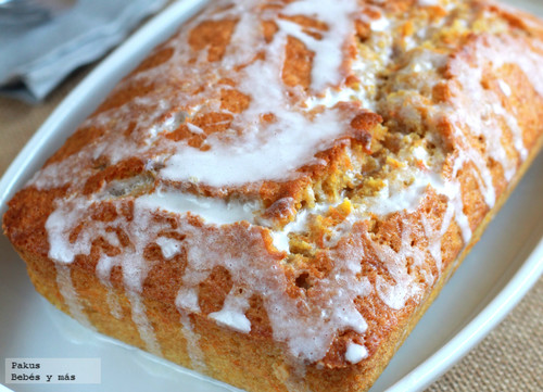 Bizcocho de zanahorias. Recetas para toda la familia