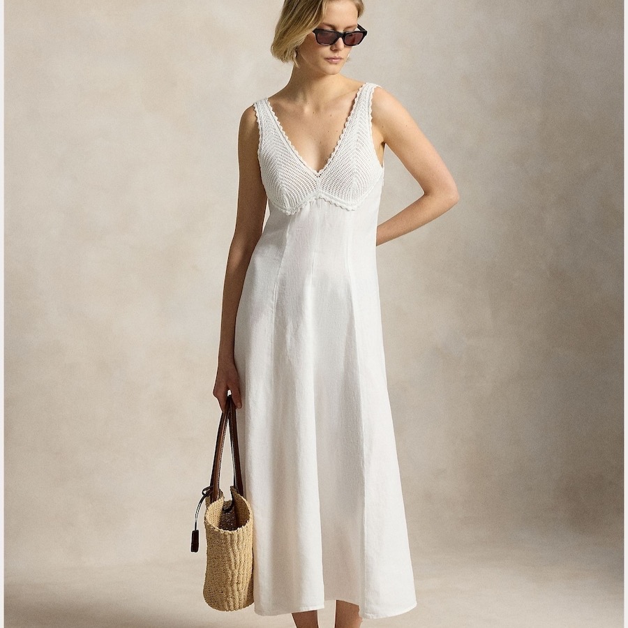 Vestido blanco Polo Ralph Lauren