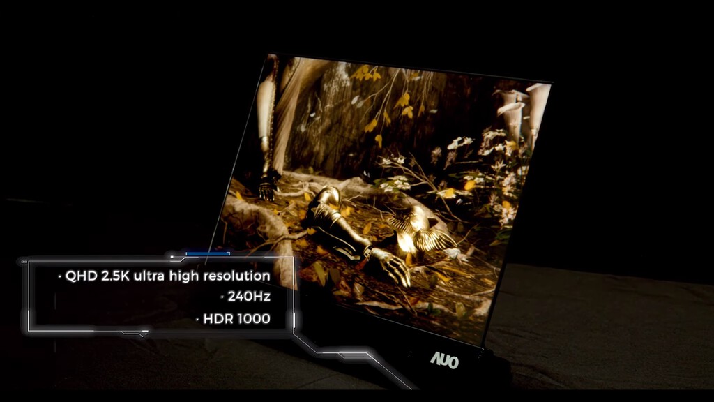 Si 360 Hz no son suficientes, siempre habrá más: AUO prepara paneles con 480 Hz de refresco 