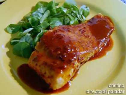 Receta de salmón al aroma de jengibre y curry