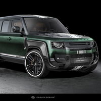 Land Rover Defender Racing Green by Carlex, con un estilo de tuning que amarás u odiarás