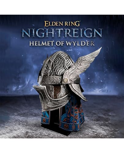 Elden Ring: Nightreign | Casco Coleccionable Oficial | Réplica de Armadura | Edición Limitada (No Incluye Juego)