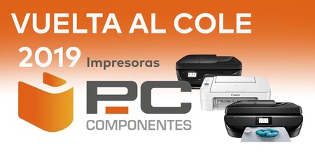 Las mejores ofertas en impresoras HP, Canon y Epson en la Vuelta al Cole de PcComponentes (2019)