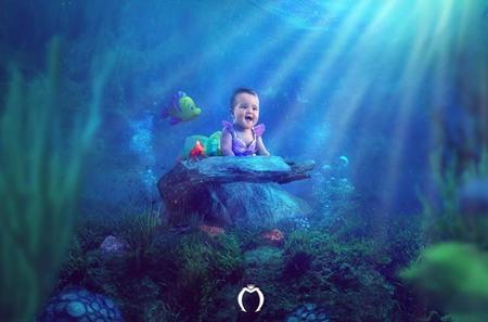 Originales fotos de bebés convertidos en personajes de película