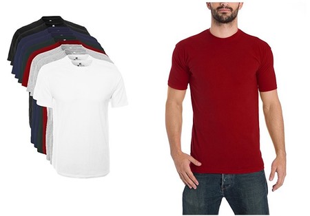 ¿Quieres renovar camisetas sin gastar mucho dinero? el pack de 10 camisetas Lower East cuesta sólo 27,49 euros en Amazon