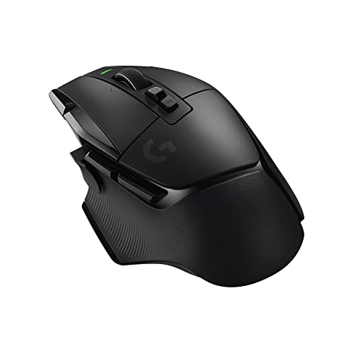 Logitech G502 X Lightspeed Ratón inalámbrico para Gaming - Ratón óptico con interruptores óptico-mecánicos híbridos LIGHTFORCE, Sensor Hero 25K, Compatible con PC - macOS/Windows - Negro