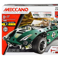 Si buscas entretenimiento para verano, este Meccano es una buena alternativa a LEGO: cinco coches en uno por menos de 20 euros