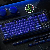 Amazon rebajó este teclado mecánico con un épico diseño. Es compatible con equipos Windows y Android 