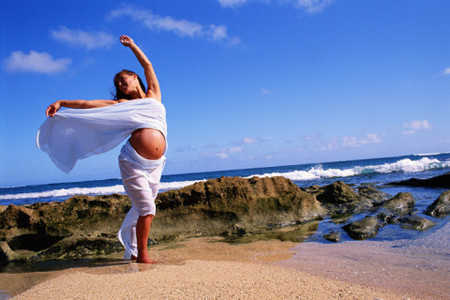 Danza oriental consciente y embarazo