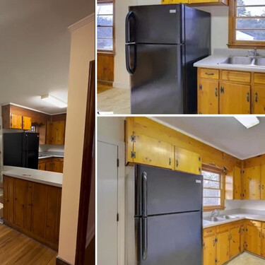 Así se transformó una cocina triste y feucha en un espacio de diseño al que no le falta ni una isla de Ikea