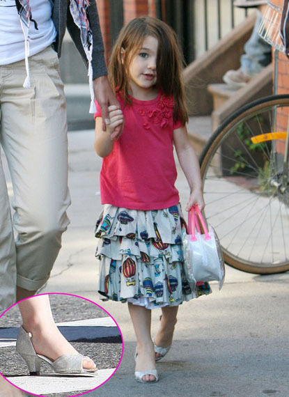 Suri Cruise y sus taconcitos