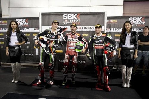 Superbikes Catar 2014: Davide Giugliano y Jules Cluzel se hacen con las últimas poles