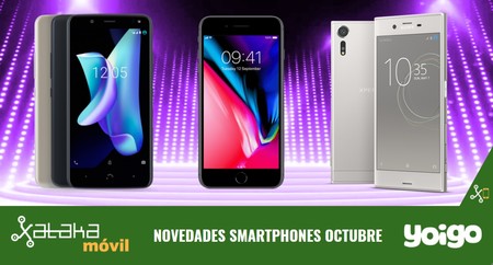 Sony Xperia XZ Premium y bq Aquaris U2, novedades en Yoigo y todos sus precios