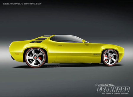 Plymouth Road Runner Render