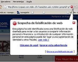 Myspace sufre numerosos ataques de phishing