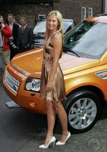 Maria Sharapova Land Rover LR2