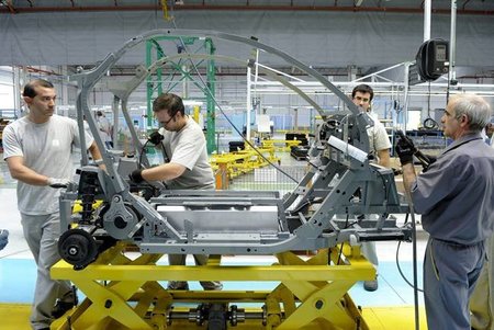 Fabricación del Twizy en la planta de Valladolid