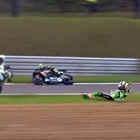 Sin frenos a 276 km/h, así ha sido la brutal caída de Leon Haslam que le ha costado el título del BSB