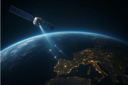 satélites LEO vs GEO
