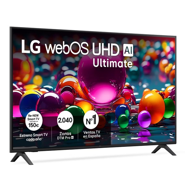 LG - TV LED 139cm (55') LG UHD Ultimate AI 55UA75006LA, 4K Smart TV.