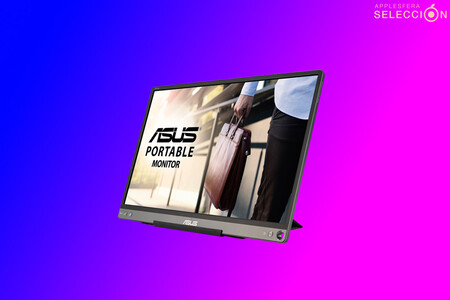 El monitor portátil ASUS ZenScreen de 15,6" Full HD permite trabajar cómodamente desde cualquier parte por 174,99 euros en Amazon