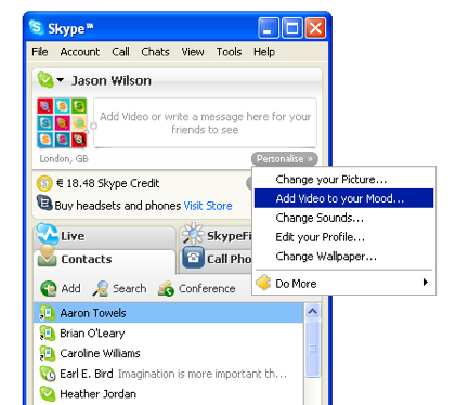 Skype 3.5 beta