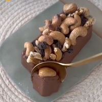 El postre perfecto para amantes del chocolate: sin azúcar, sin cocción y con sólo dos ingredientes