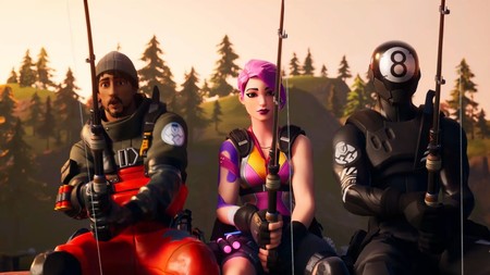 Desafío Fortnite: coge un pez en Lago Canoa, Lago Adormecido y Estanque de Pescaos