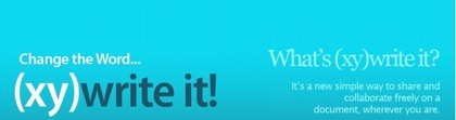 (xy)write it!, la forma más sencilla de crear documentos de forma colaborativa