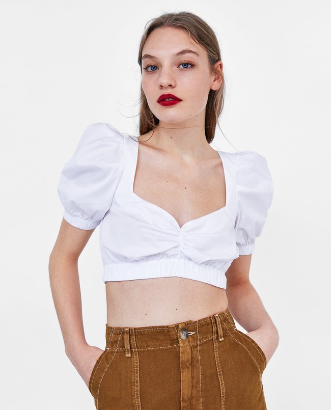 Cropped Top Zara Rebajas 03