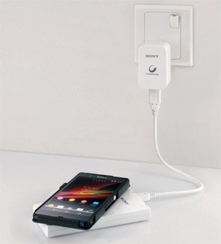 Sony CP-W5, batería auxiliar y cargador inalámbrico en uno