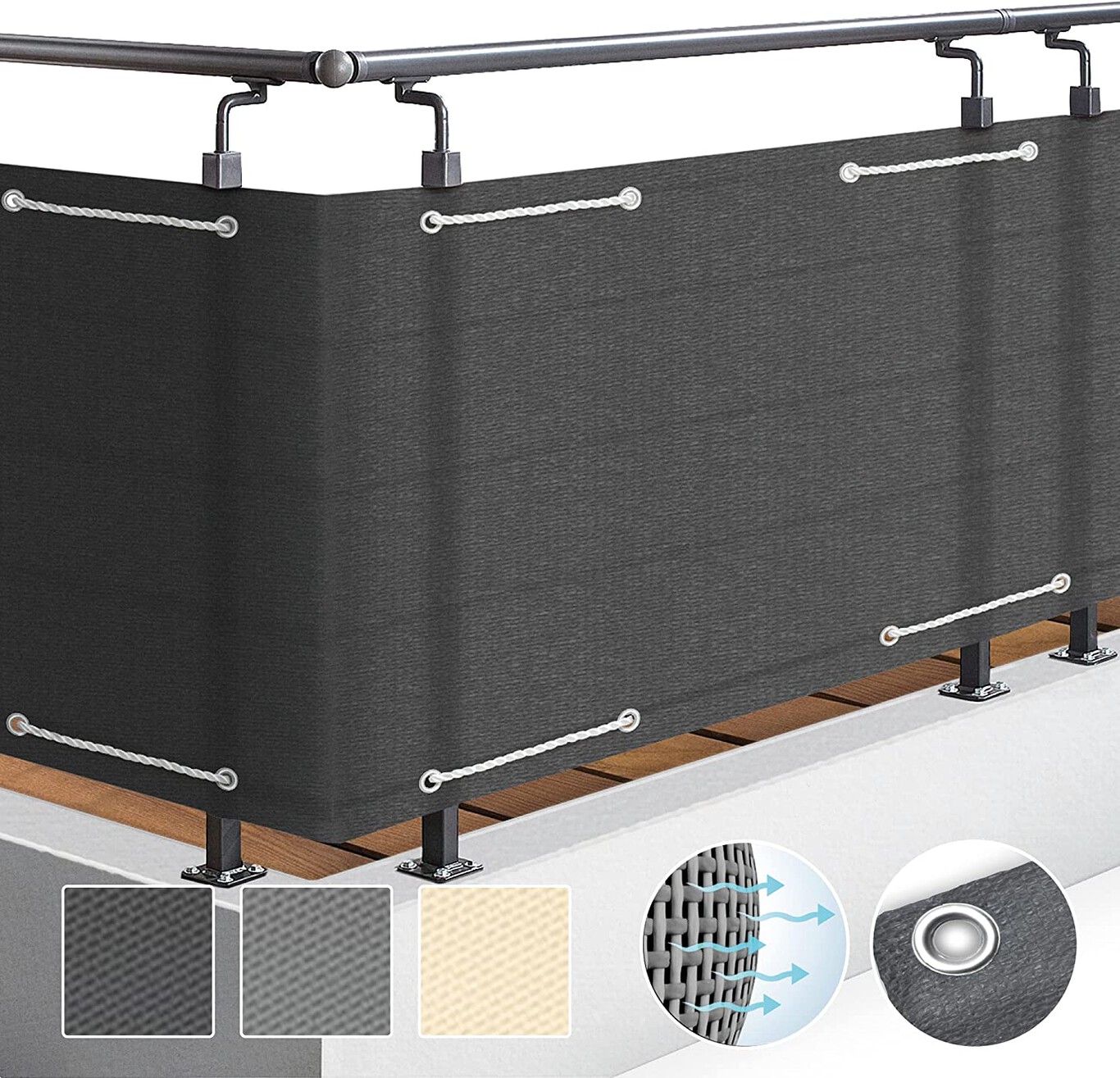 With This Aldi Protector For Fences, Terraces And Balconies You Will