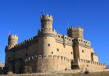 Castillo de los Mendoza en Manzanares el Real