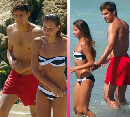 Martín Rivas e Irene Escolar se toman un descanso en la playa