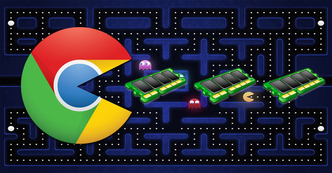 Google Chrome Ram Pacman