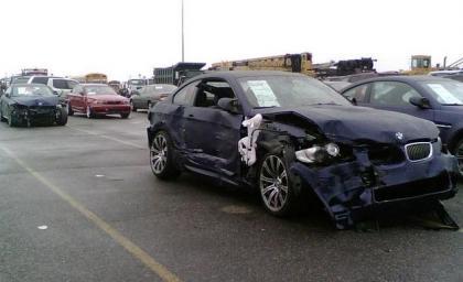 Accidente de 370 BMW en New Jersey