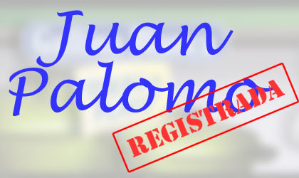 Soy Juan Palomo, yo lo registro y yo me lo como