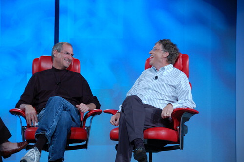 Steve Jobs Bill Gates