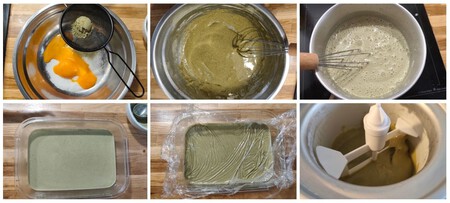 Pasos Helado Matcha
