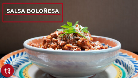 Salsa Boloñesa original, un clásico de la cocina italiana. Receta fácil y rápida