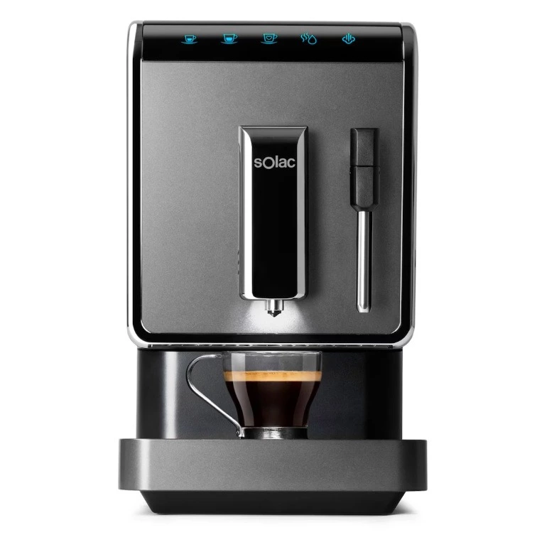 Cafetera espresso superautomática Solac CA4810 diseño compacto 19 Bares