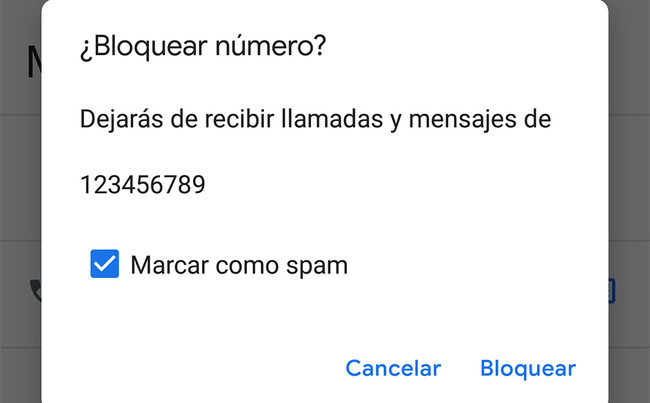 Bloquear Contacto