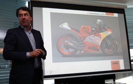 KTM desvela las primeras imágenes de su proyecto de Moto3