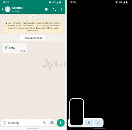 Whatsapp スクリーンショットはありません