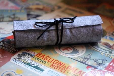 Estuche sin costura enrollado